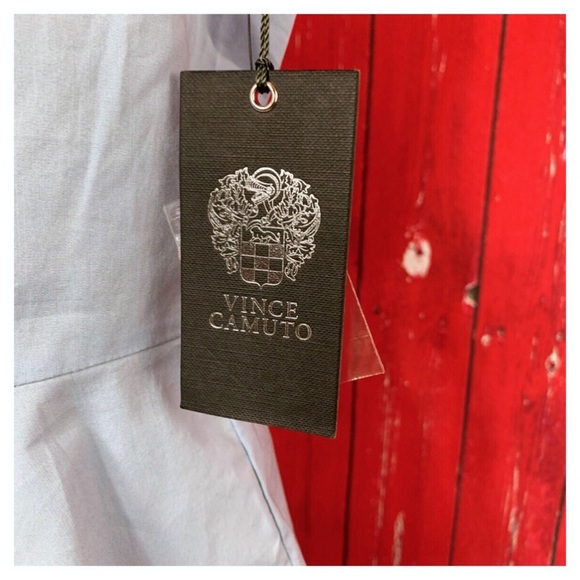 Vince Camuto Cap Sleeve Peplum Shirt Top XS NWT - Picture 4 of 8